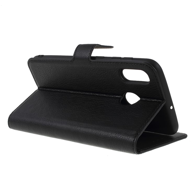 KAIYUE Premium PU Leather Wallet Cover Protector for Samsung Galaxy A30 / A20 - Black-7