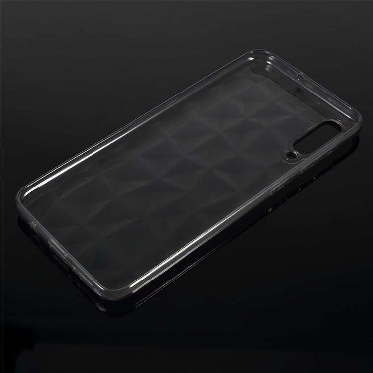 3D Diamond Grain Soft TPU Case for Samsung Galaxy A50/A50s/A30s - Grey-2