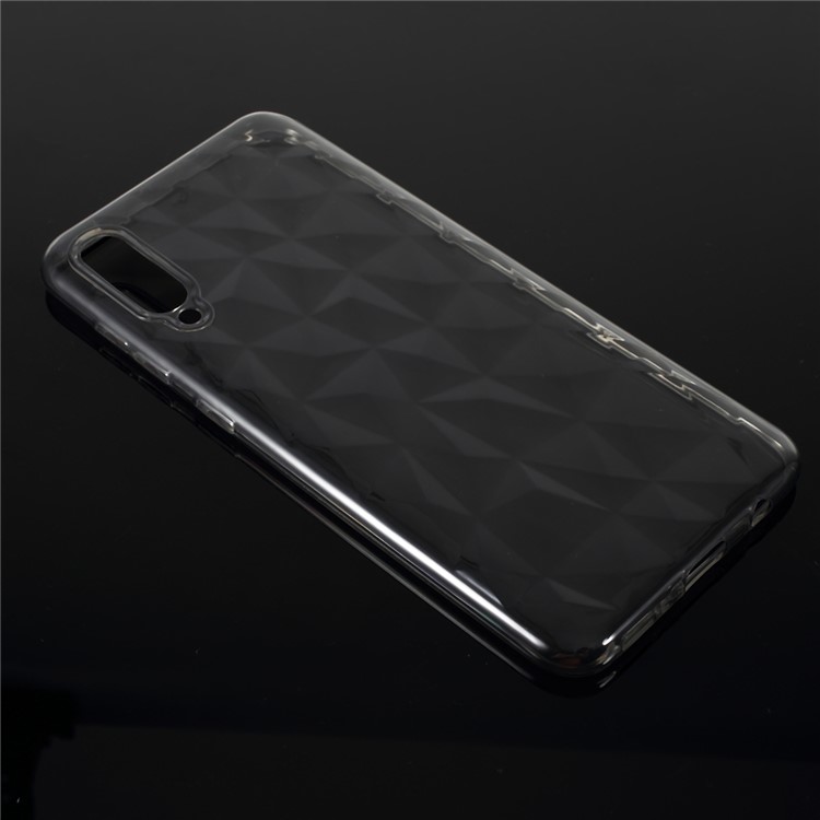 3D Diamond Grain Soft TPU Case for Samsung Galaxy A50/A50s/A30s - Grey-3