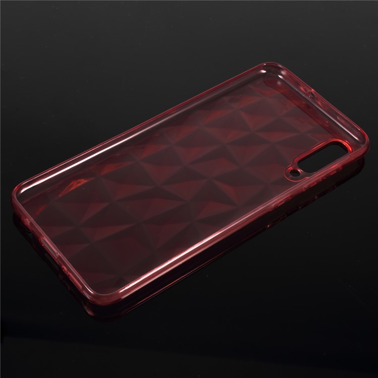 3D Diamond Grain Soft TPU Case for Samsung Galaxy A50/A50s/A30s - Pink-2