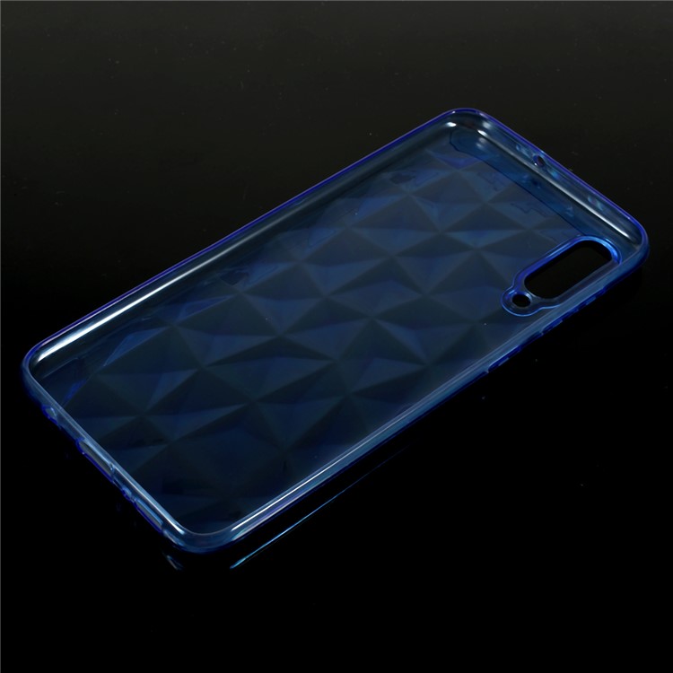 3D Diamond Grain Soft TPU Case for Samsung Galaxy A50/A50s/A30s - Blue-2
