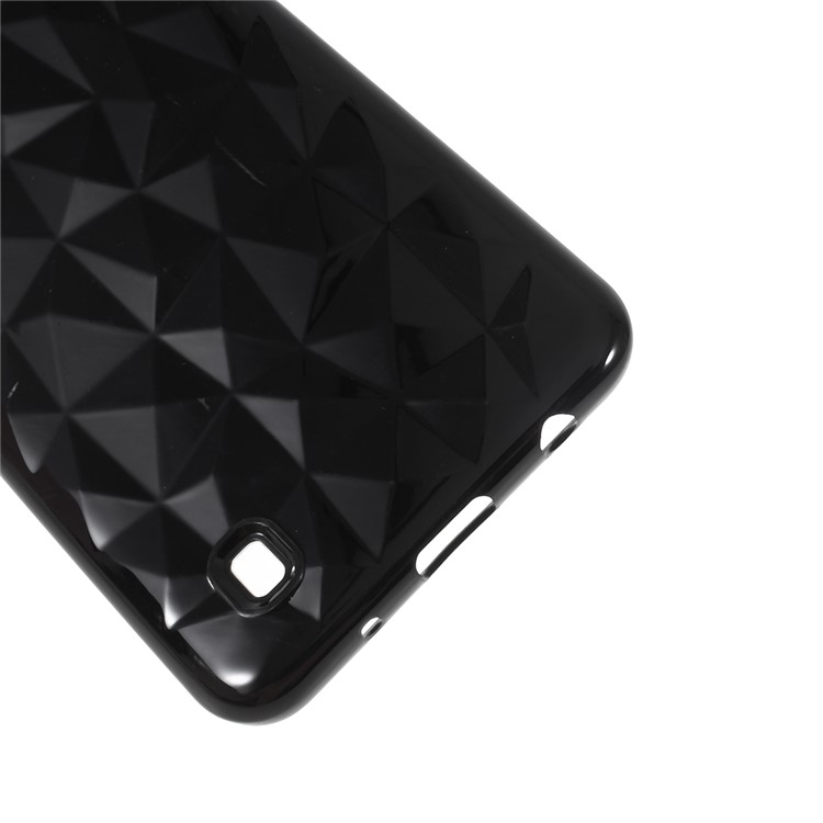 3D Diamond Grain Soft TPU Case for Samsung Galaxy M10 - Black-3