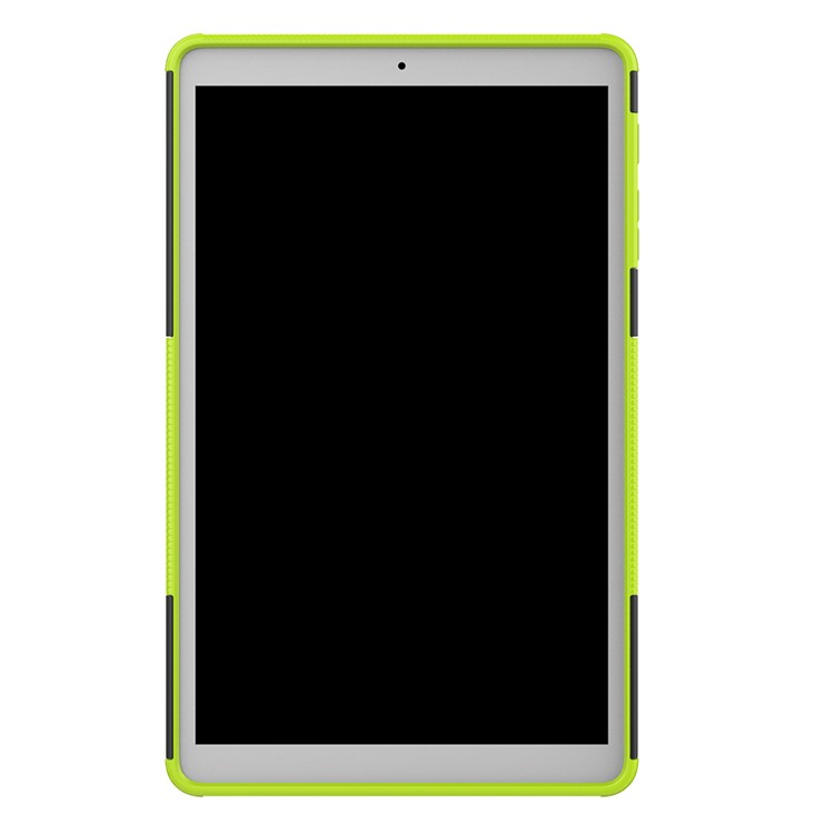 Tire Pattern Hybrid PC + TPU Kickstand Case for Samsung Galaxy Tab A 10.1 (2019) T510 - Green-3