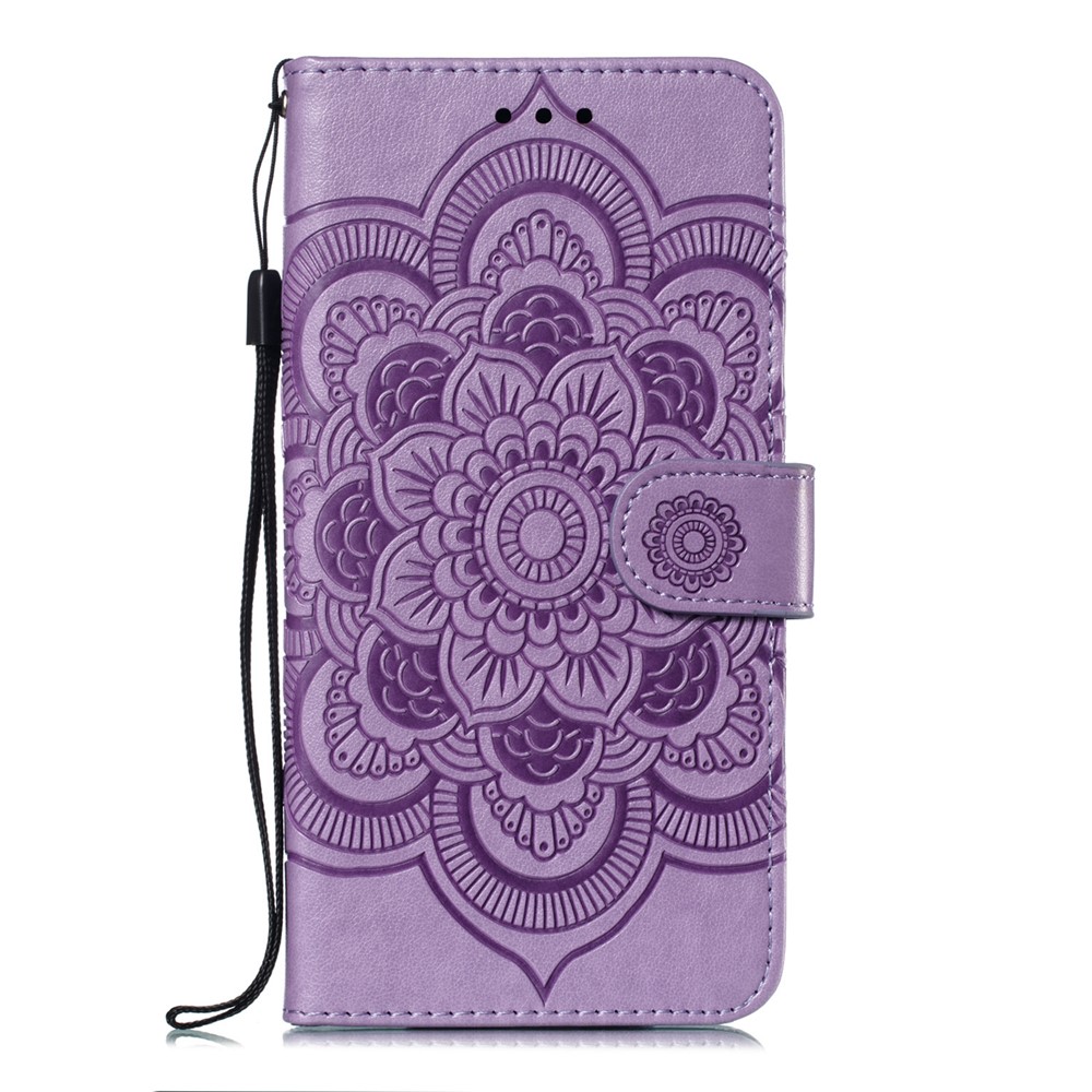 Para o Samsung Galaxy A50/a50s/a30s Impressão Mando - Roxo-2