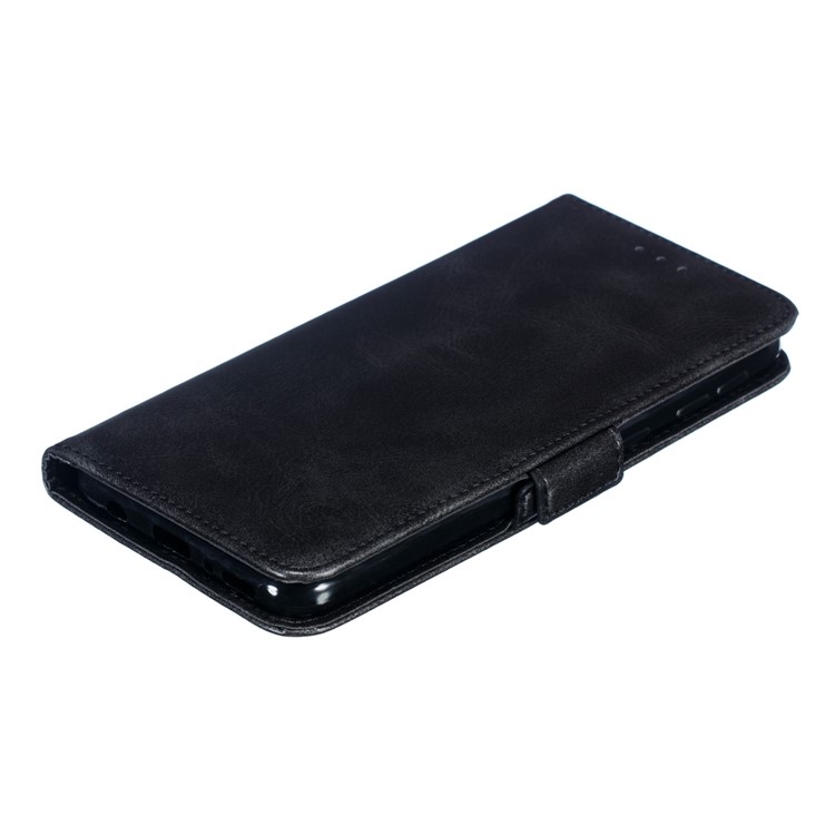 Flip Leather Cover Wallet Stand Phone Case for Samsung Galaxy M20 - Black-6
