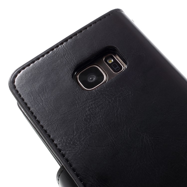 Bolsa MERCURY GOOSPERY Mansoor Wallet Diary para Samsung Galaxy S7 G930 - negro-12