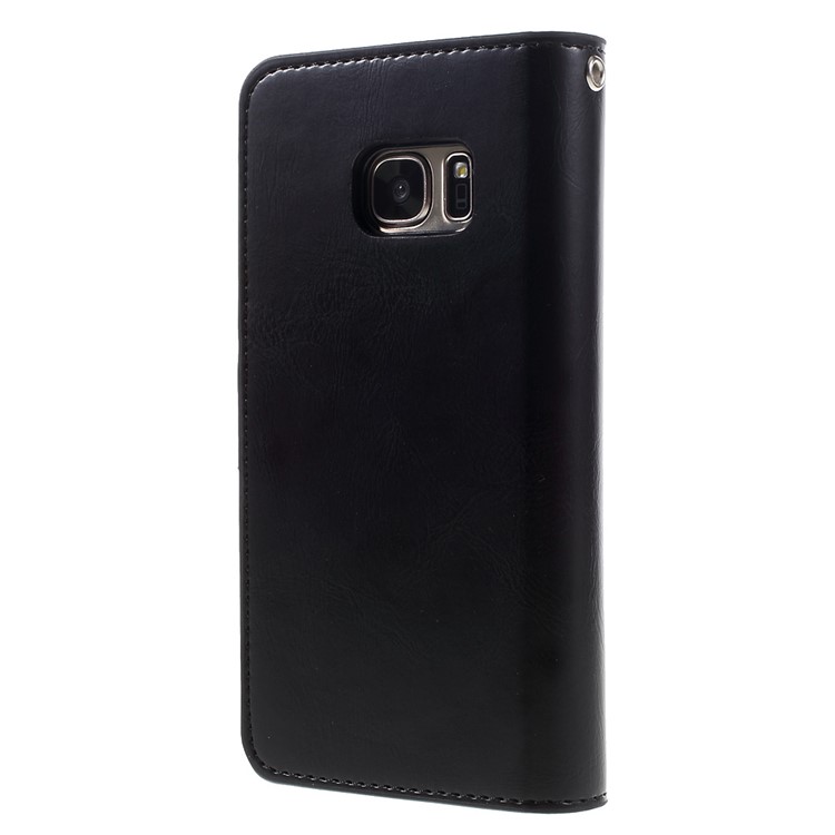 Bolsa MERCURY GOOSPERY Mansoor Wallet Diary para Samsung Galaxy S7 G930 - negro-2