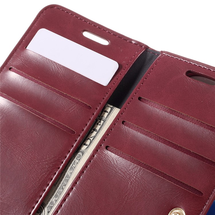 MERCURY GOOSPERY Wallet Diary Leather Case for Samsung Galaxy S7 G930 - Wine Red-10