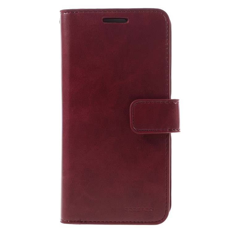 MERCURY GOOSPERY Wallet Diary Leather Case for Samsung Galaxy S7 G930 - Wine Red-3