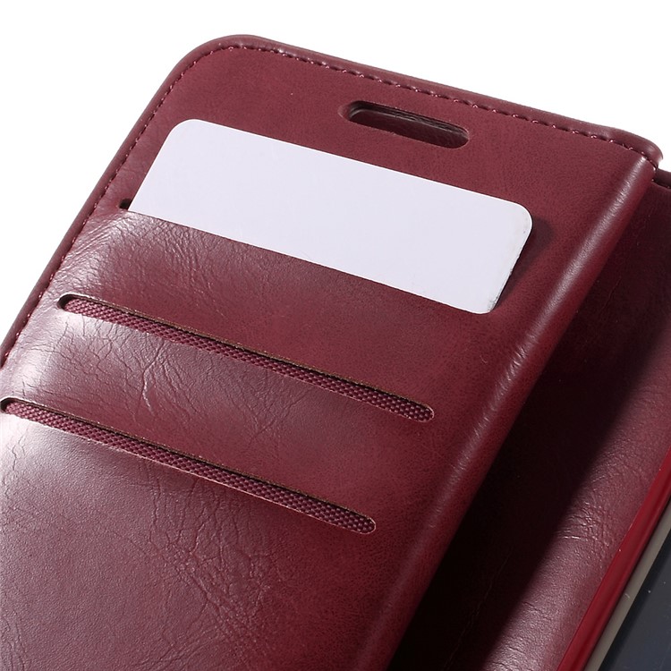 MERCURY GOOSPERY Wallet Diary Leather Case for Samsung Galaxy S7 G930 - Wine Red-8