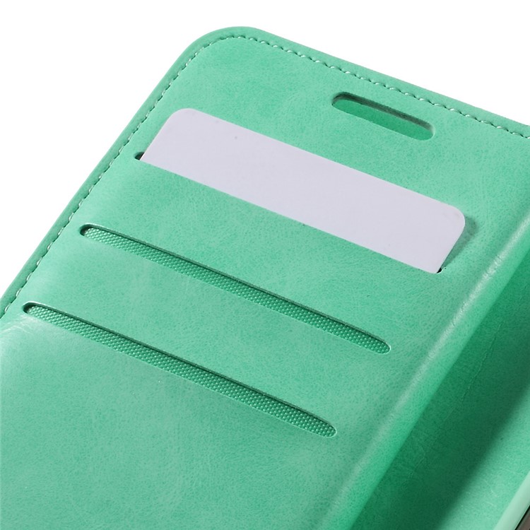 MERCURY GOOSPERY Wallet Leather Cover Case for Samsung Galaxy S7 G930 - Cyan-12