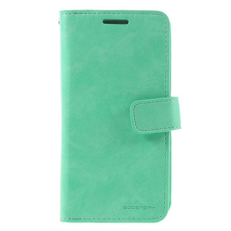 MERCURY GOOSPERY Wallet Leather Cover Case for Samsung Galaxy S7 G930 - Cyan-3