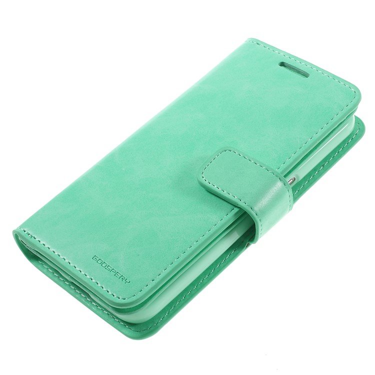 MERCURY GOOSPERY Wallet Leather Cover Case for Samsung Galaxy S7 G930 - Cyan-4