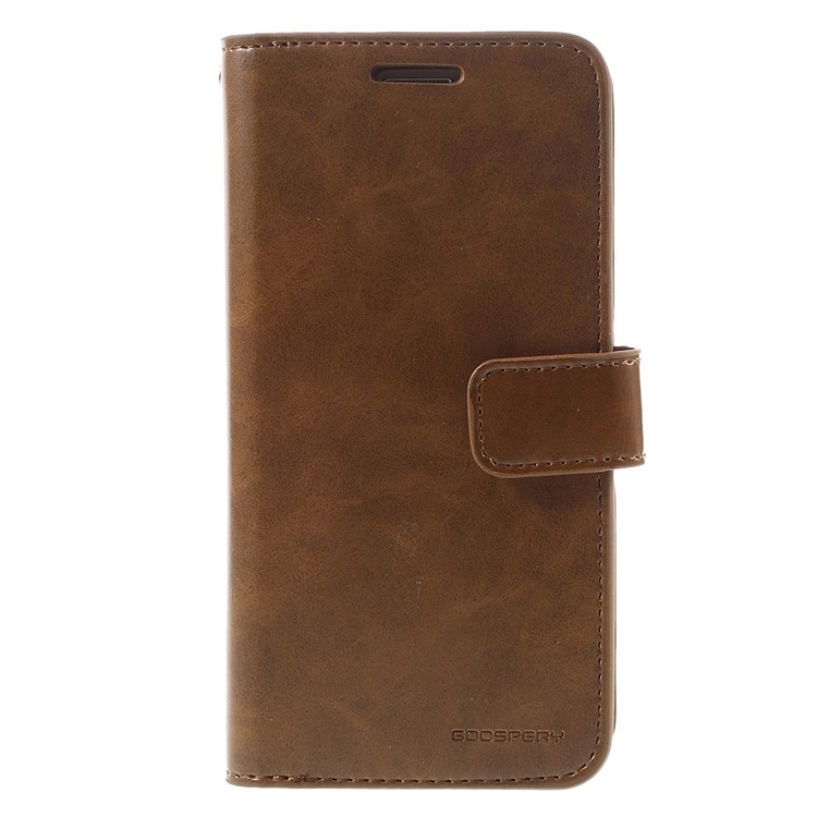 MERCURY GOOSPERY Leather Flip Wallet Case for Samsung Galaxy S7 G930 - Brown-3