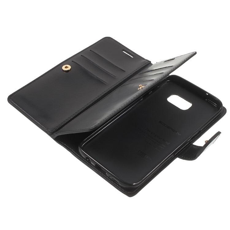 MERCURY GOOSPERY Mansoor Wallet Diary Case for Samsung Galaxy S7 Edge G935 - Black-11