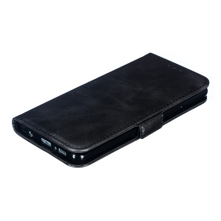 Leather Wallet Stand Flip Phone Case Cover for Samsung Galaxy S10 - Black-11