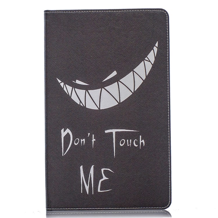 Pattern Printing Wallet Stand Leather Case for Samsung Galaxy Tab A 10.1 (2019) T510 - Don't Touch Me-2