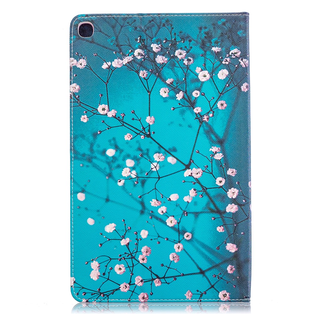 Etui Aus Leder Mit Musterdruckmappe Für Samsung Galaxy A 10.1 (2019) T510 - Wintersüß-3