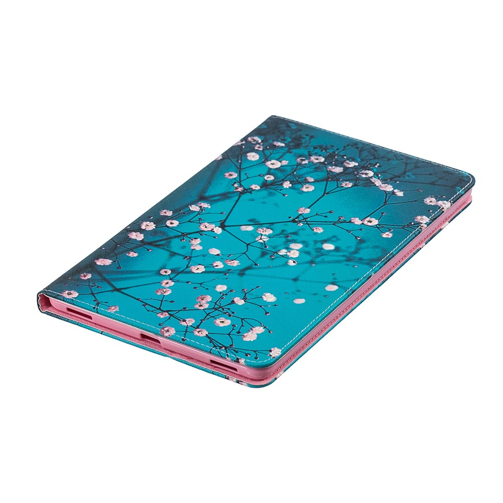 Etui Aus Leder Mit Musterdruckmappe Für Samsung Galaxy A 10.1 (2019) T510 - Wintersüß-4