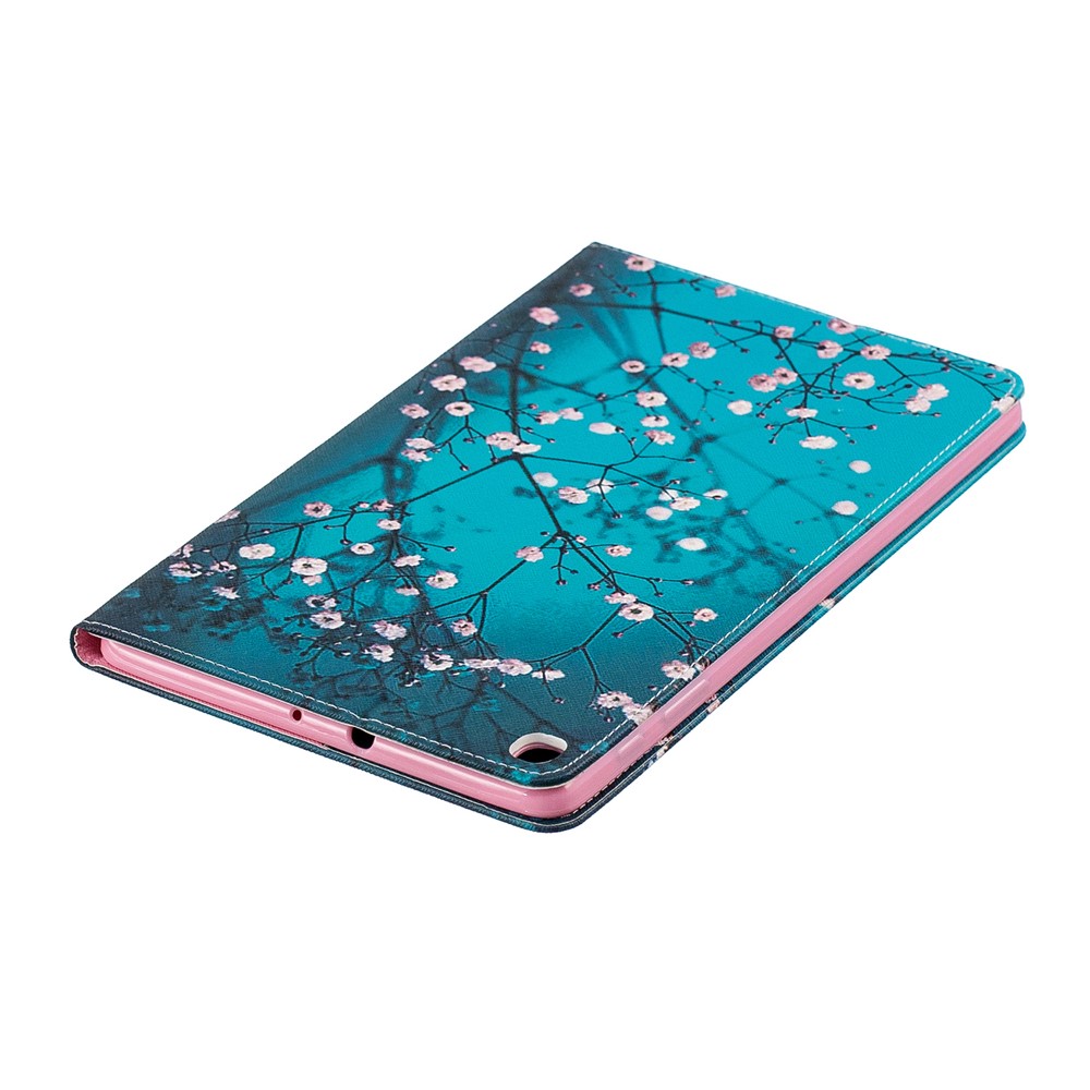 Etui Aus Leder Mit Musterdruckmappe Für Samsung Galaxy A 10.1 (2019) T510 - Wintersüß-5