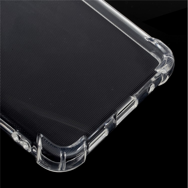 Shock Absorption Clear TPU Phone Casing for Samsung Galaxy A60 - Transparent-5