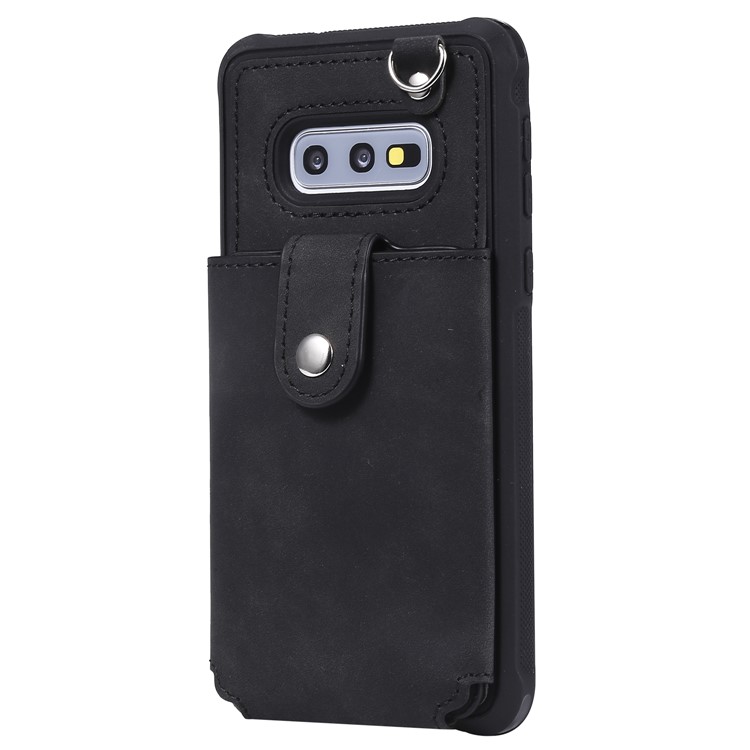 Drop-proof Phone Case with Mirror for Samsung Galaxy S10e - Black-3