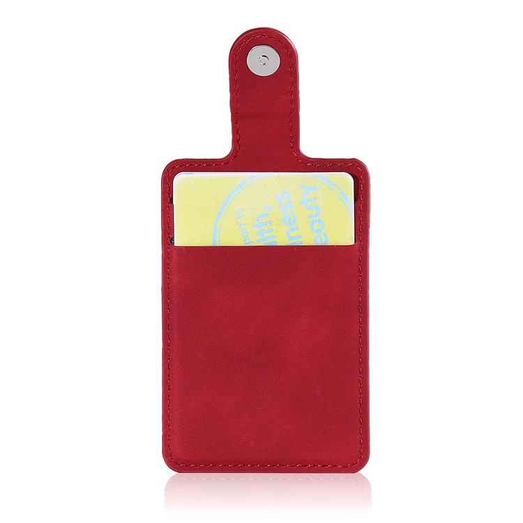 Drop-proof Phone Case with Mirror for Samsung Galaxy S10 Plus - Red-7