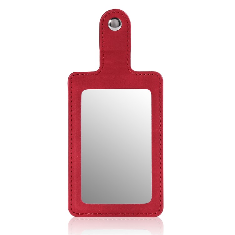 Drop-proof Phone Case with Mirror for Samsung Galaxy S10 Plus - Red-8