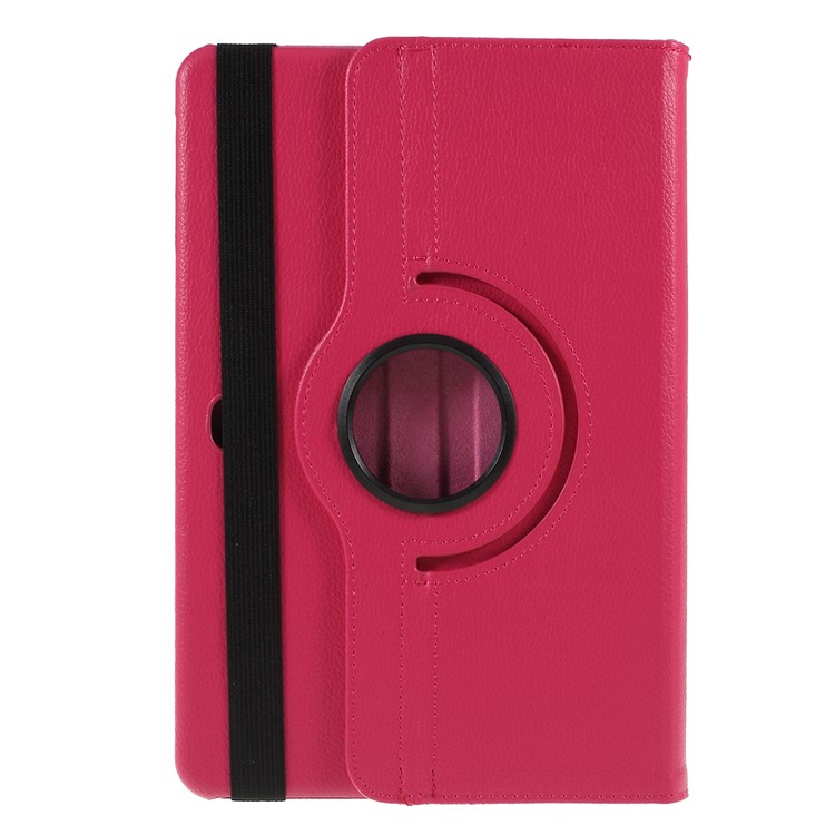 

For Samsung Galaxy Tab Advanced2 T583 Litchi Texture Leather Tablet Case [with 360 Degree Rotary Stand] - Rose, Galaxy Tab Advanced2