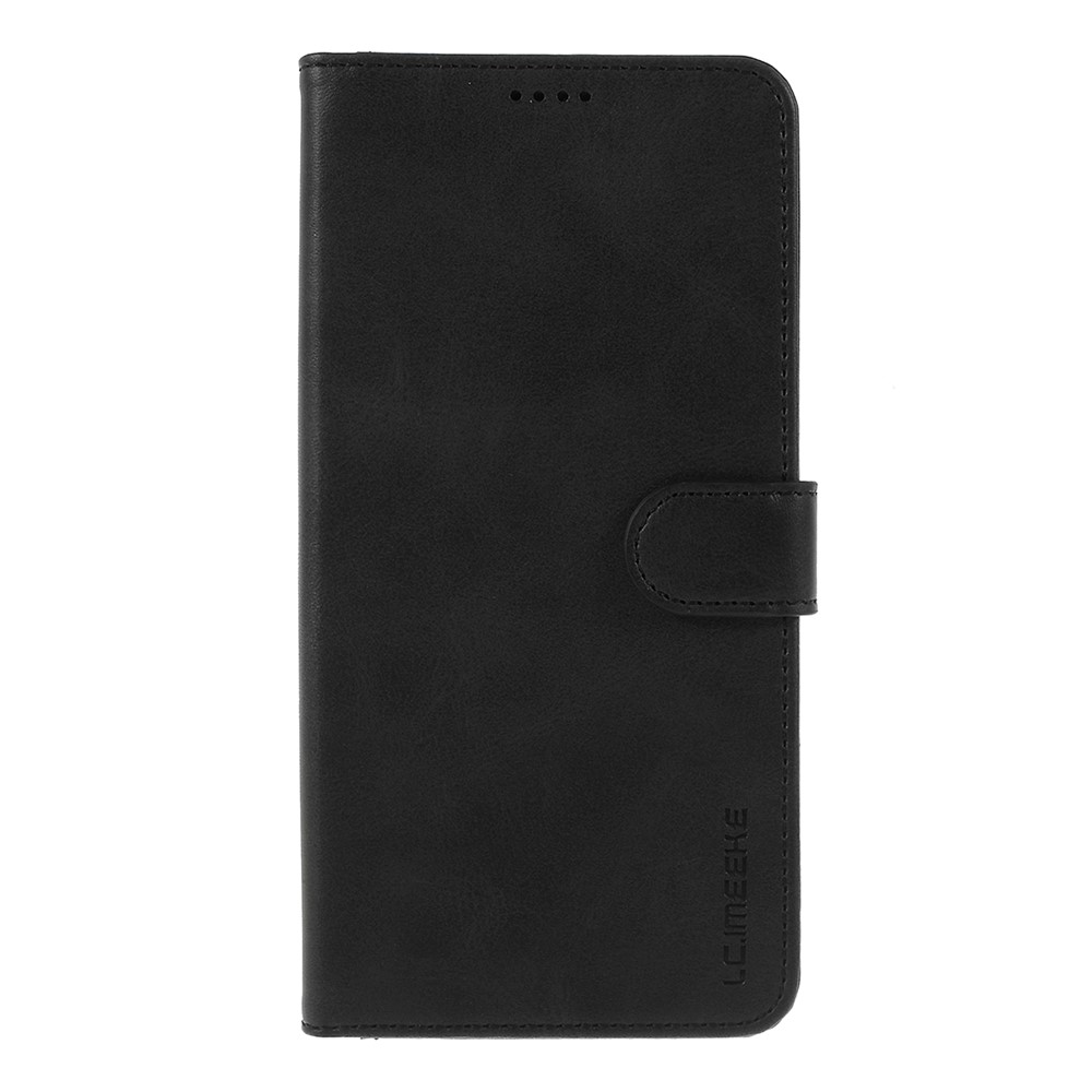 LC.IMEEKE Leather Wallet Casing for Samsung Galaxy S10 5G - Black