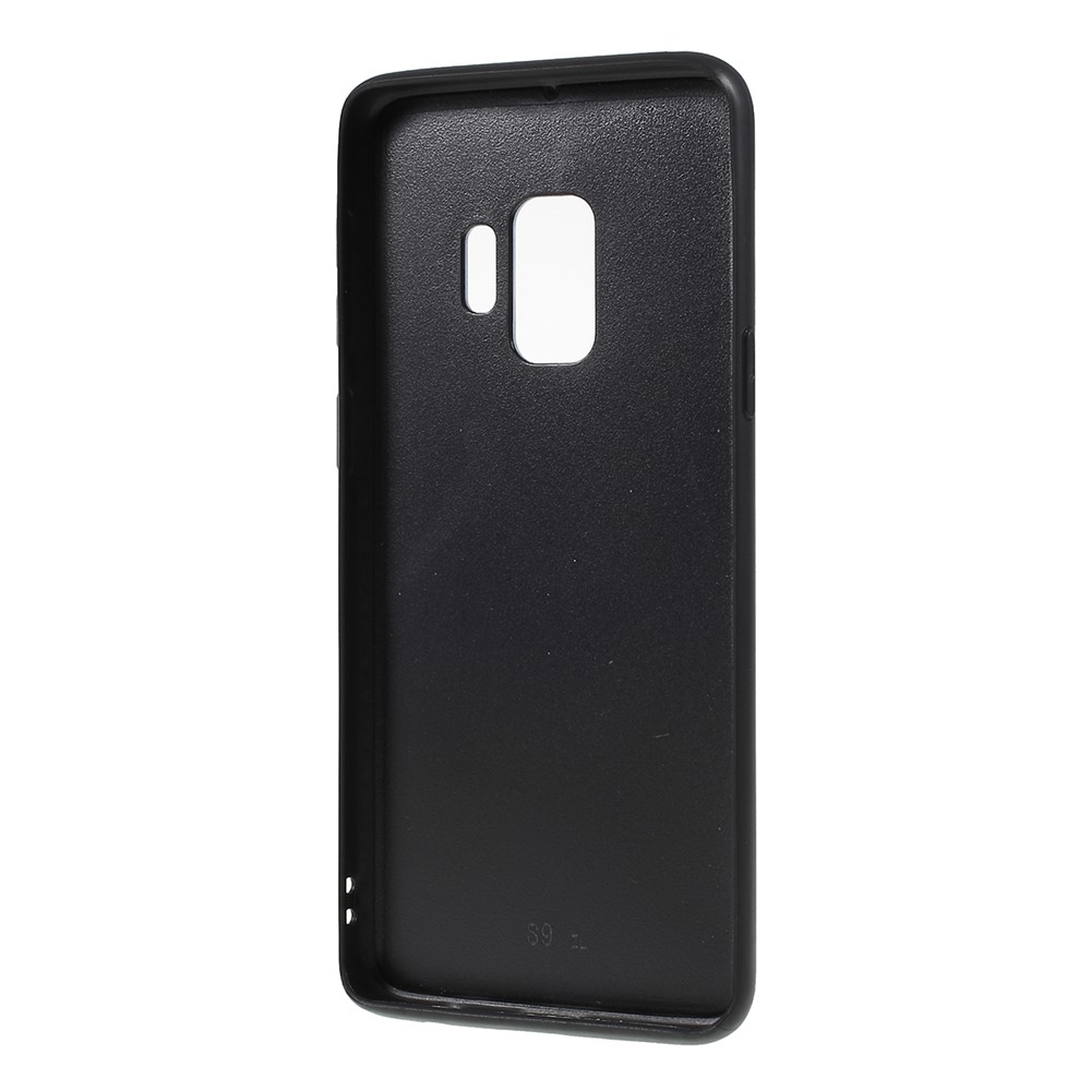 Caja De Teléfono En Color Degradado De Vidrio + PC + TPU Para Samsung Galaxy S9 - Oro / Rosado-3