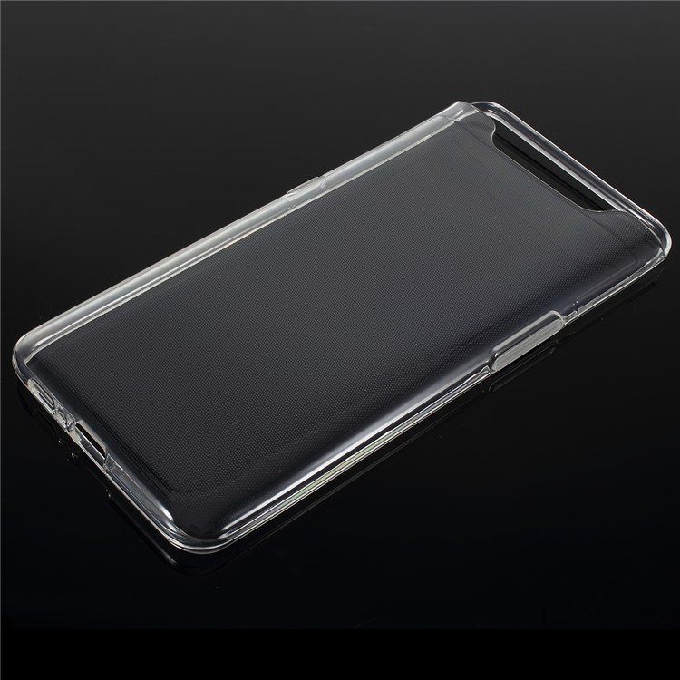 10 PCS/Set Clear TPU Phone Casing with Non-slip Inner for Samsung Galaxy A90/A80 - Transparent-1