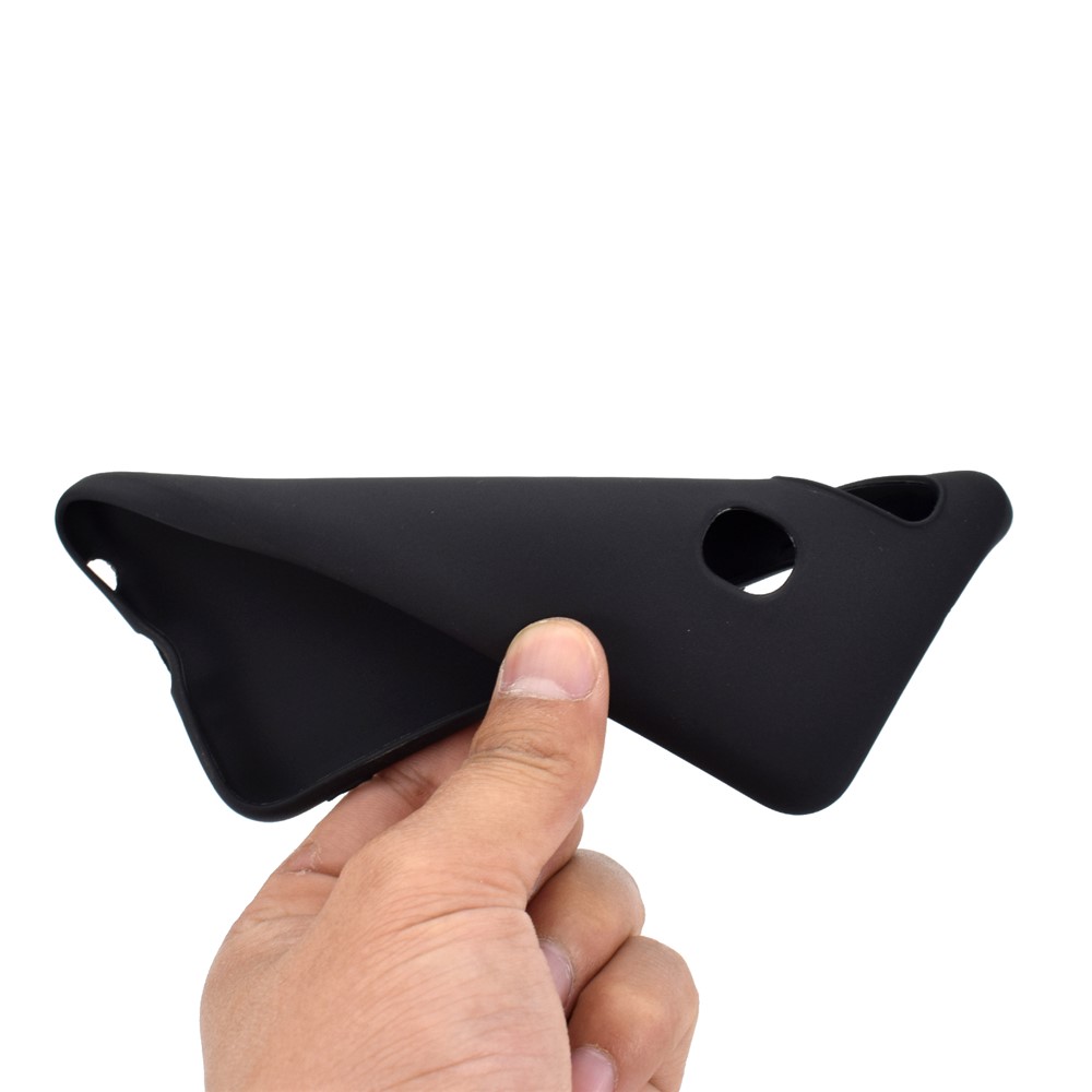 Caso TPU Fosco Macio Para Samsung Galaxy A20E - Preto-5