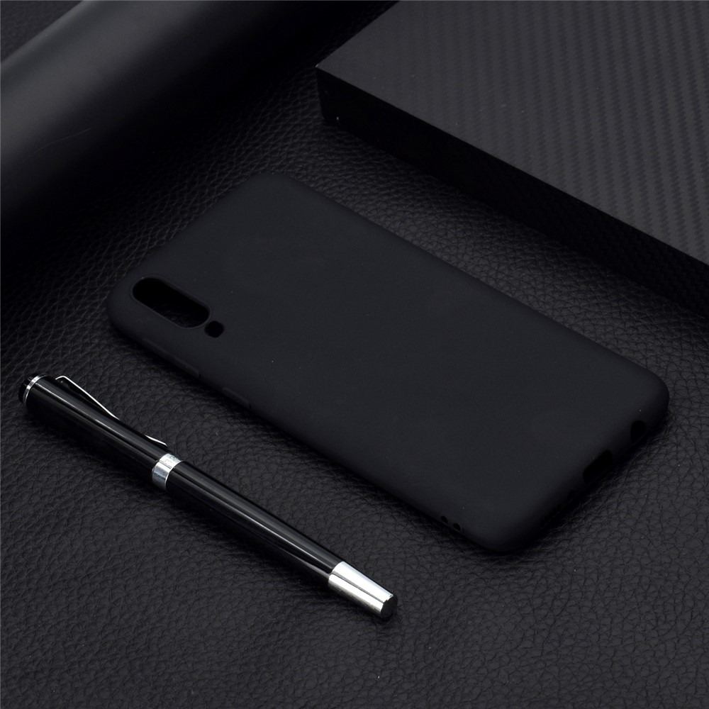 Soft Frosted TPU Case for Samsung Galaxy A70 - Black-6