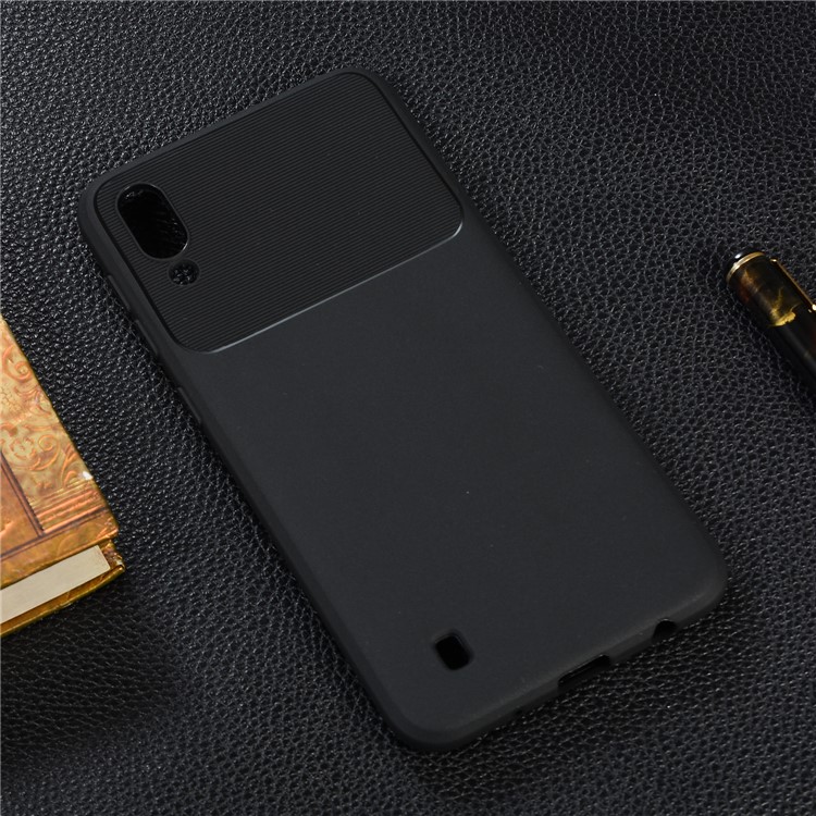 Armour Series Soft TPU Phone Cover for Samsung Galaxy M10 - Black-6