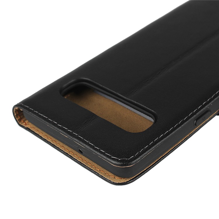 Genuine Leather Wallet Stand Cell Phone Case Cover for Samsung Galaxy S10 5G-11