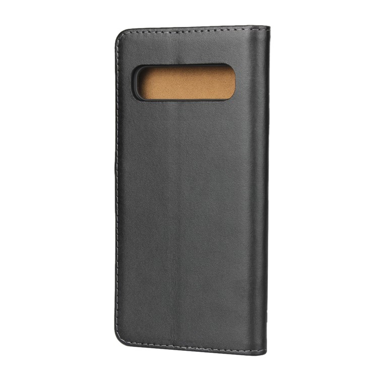 Genuine Leather Wallet Stand Cell Phone Case Cover for Samsung Galaxy S10 5G-4