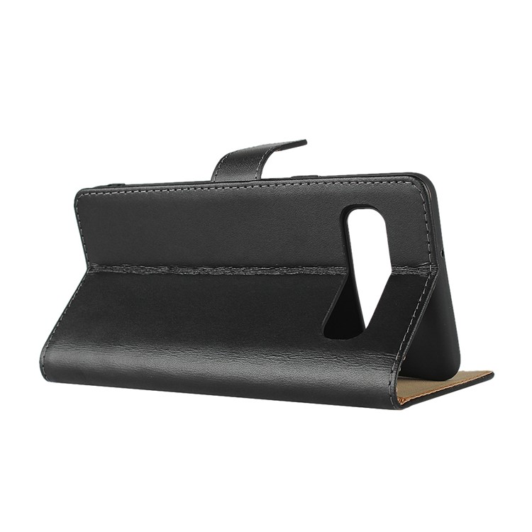 Genuine Leather Wallet Stand Cell Phone Case Cover for Samsung Galaxy S10 5G-6