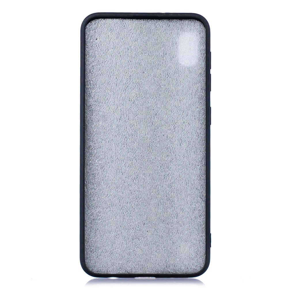 Solid Color Candy TPU Case for Samsung Galaxy A10 - Black-2