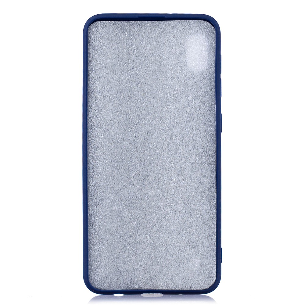 Solid Color Candy TPU Case for Samsung Galaxy A10 - Dark Blue-2