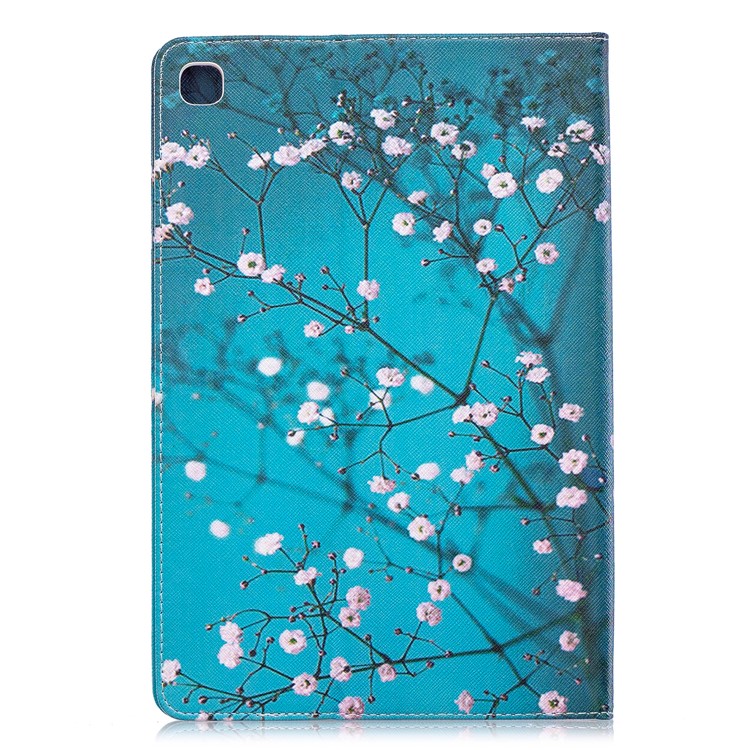 Pattern Printing Wallet Stand Leather Case for Samsung Galaxy Tab S5e SM-T720 - Wintersweet-3