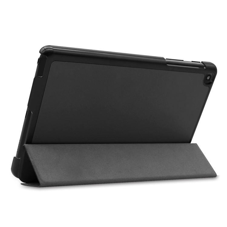 ENKAY for Samsung Galaxy Tab A 8 (2019) P200 / P205 Tri-fold PU Leather Stand Shell - Black-7