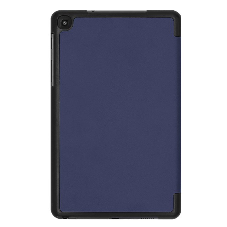 ENKAY for Samsung Galaxy Tab A 8.0 (2019) with S Pen P200 P205 Tri-fold PU Leather Stand Shell - Dark Blue-3