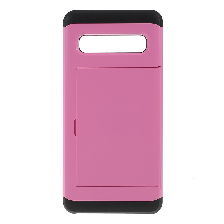 

PC + TPU Hybrid Case with Card Slot for Samsung Galaxy S10 5G - Rose, Galaxy S10 5G