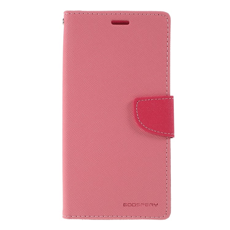 MERCURY GOOSPERY Fancy Diary Leather Stand Cover for Samsung Galaxy S10 5G - Pink-1