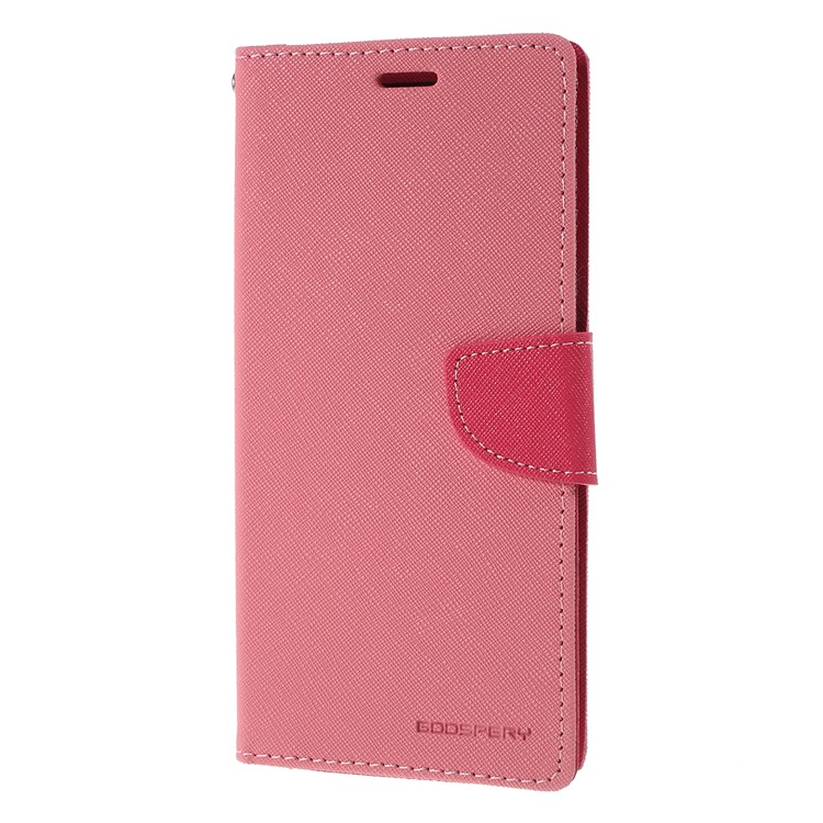 MERCURY GOOSPERY Fancy Diary Leather Stand Cover for Samsung Galaxy S10 5G - Pink-5