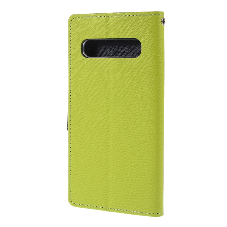 MERCURY GOOSPERY Couverture De Support En Cuir Journal De Fantaisie Pour Samsung Galaxy S10 5G - Vert-6