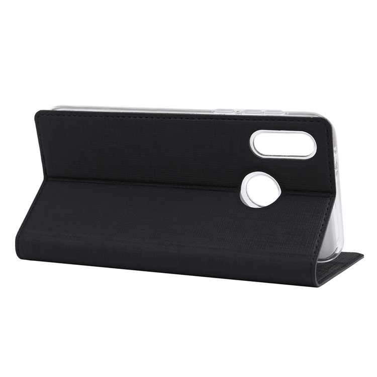 Etui En Cuir VILI DMX Pour Support Croisé Et Fente Pour Carte Avec Samsung Galaxy M20 - Noir-5