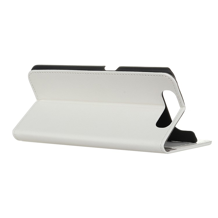 Custodia In Pelle Pazzesca Con Montatura In Pelle Per Samsung Galaxy A90 / A80 - Grigio-2