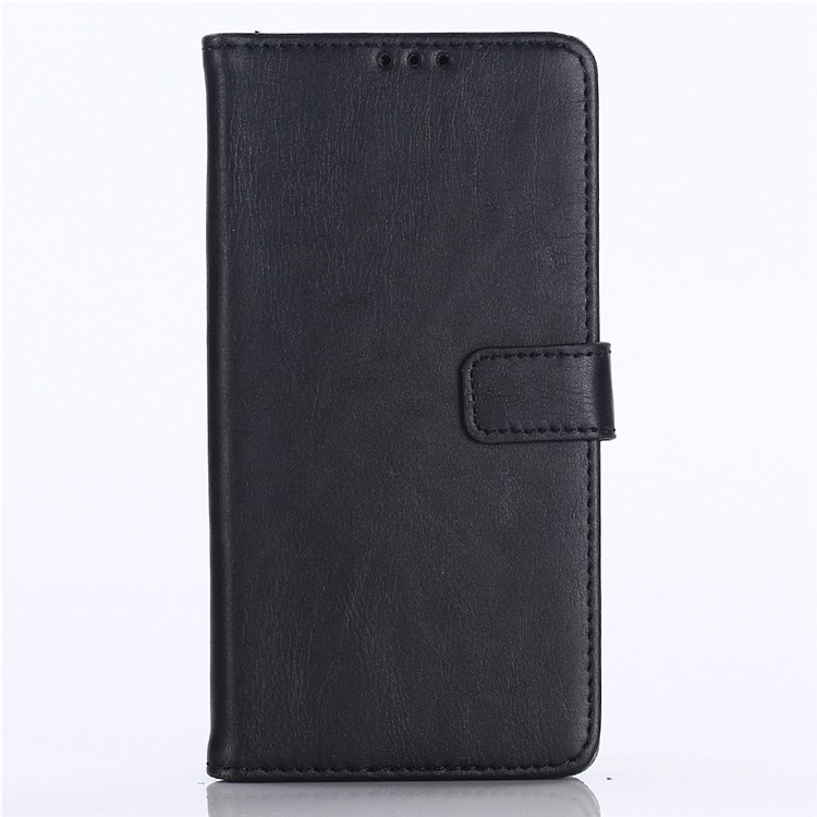 Crazy Horse Texture Retro Leather Flip Case for Samsung Galaxy A20e - Black-2